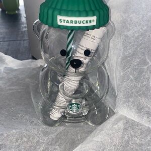Starbucks Clear Bear Tumbler